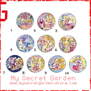 Fresh Pretty Cure ! ( PreCure ) フレッシュプリキュア Anime Pinback Button Badge Set 1a or 1b( or Hair Ties / 4.4 cm Badge / Magnet / Keychain Set )